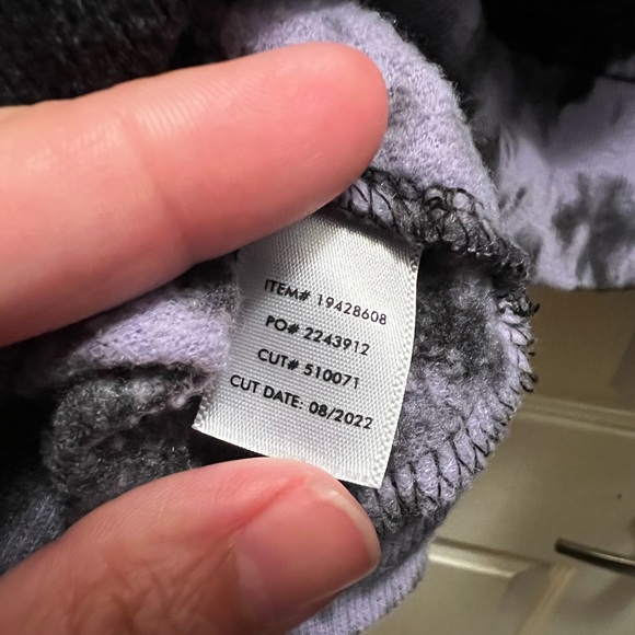 Torrid Tie Dye Wednesday Sweatshirt. Size 1 - Picture 5 of 8